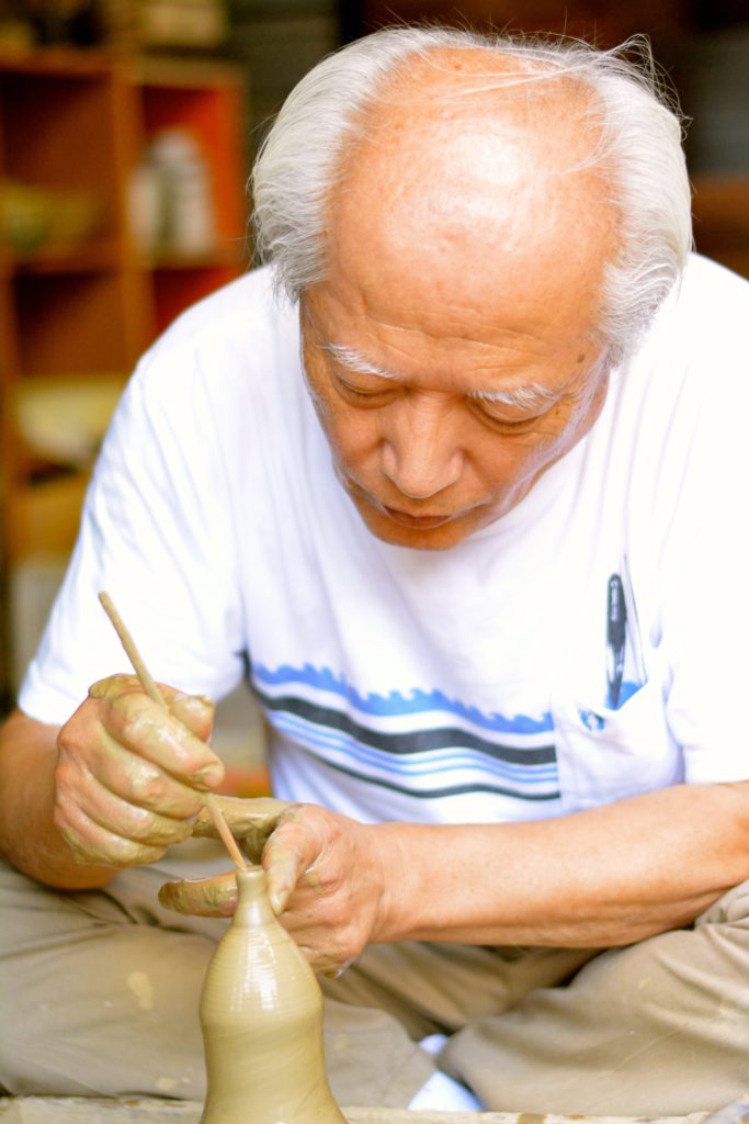 Zu Besuch bei Keramikmeister Hokujô
