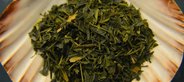 Verkostung einer Teeprobe: Tencha